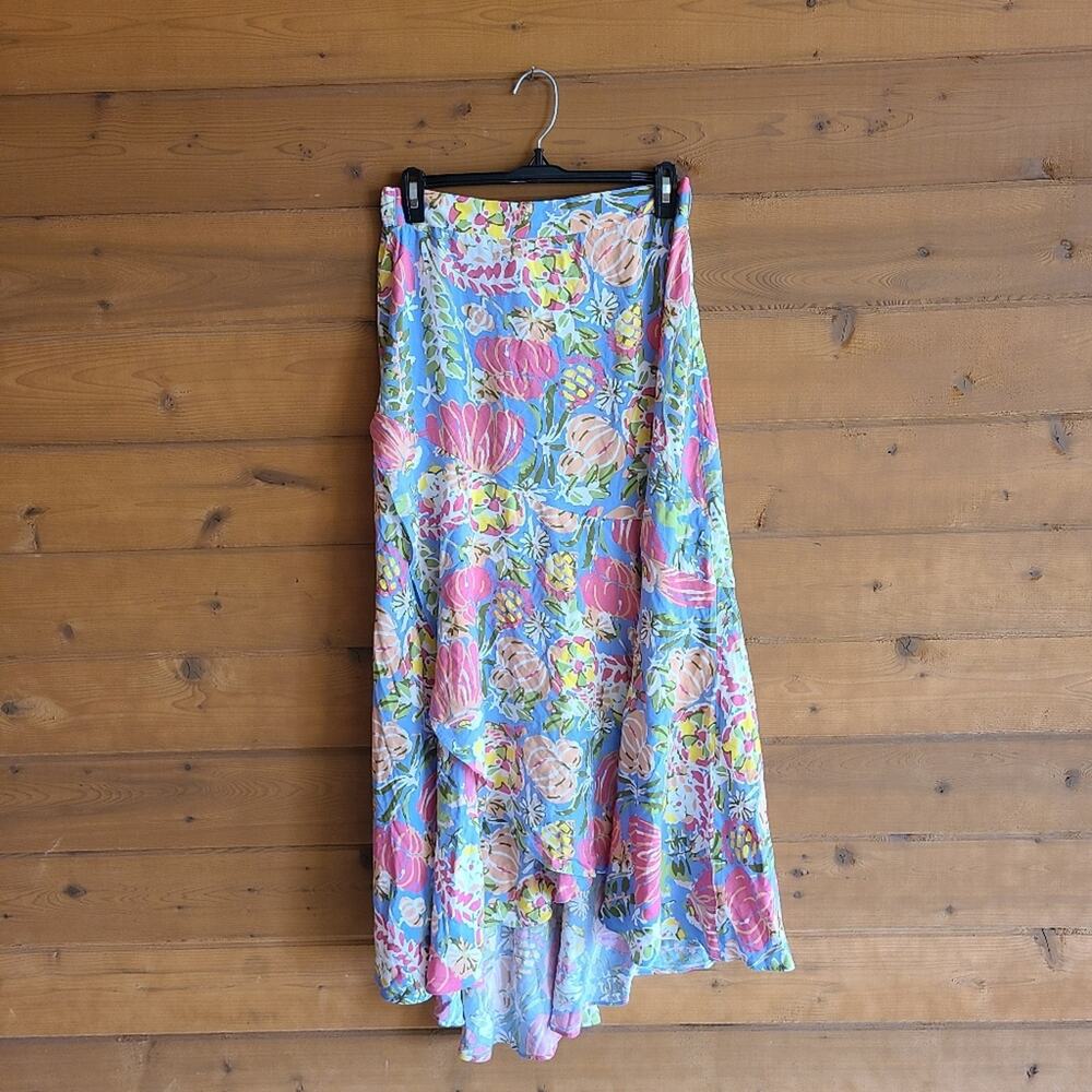 Matilda Jane Floral Skirt Let's Go Daydreaming Together Boho Pastel Maxi Small - Picture 2 of 4